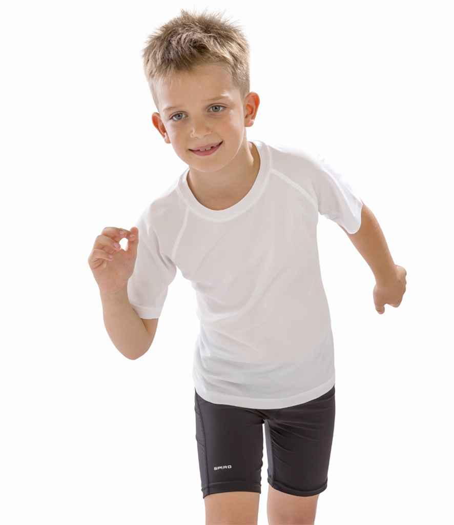 Spiro Spiro Kids Impact Performance Aircool T-Shirt