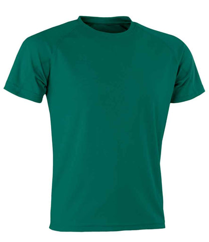 Spiro Impact Performance Aircool T-Shirt in Bottle Green