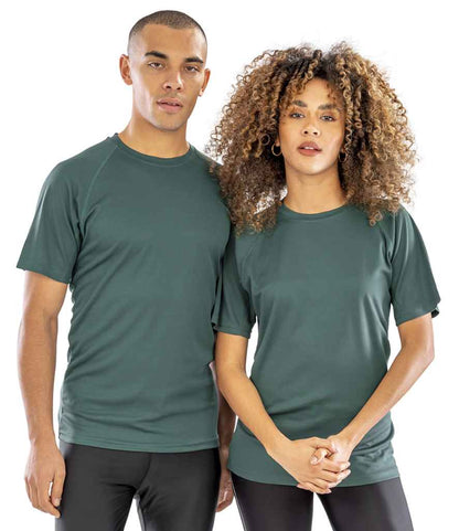 Spiro Spiro Impact Performance Aircool T-Shirt Bottle Green
