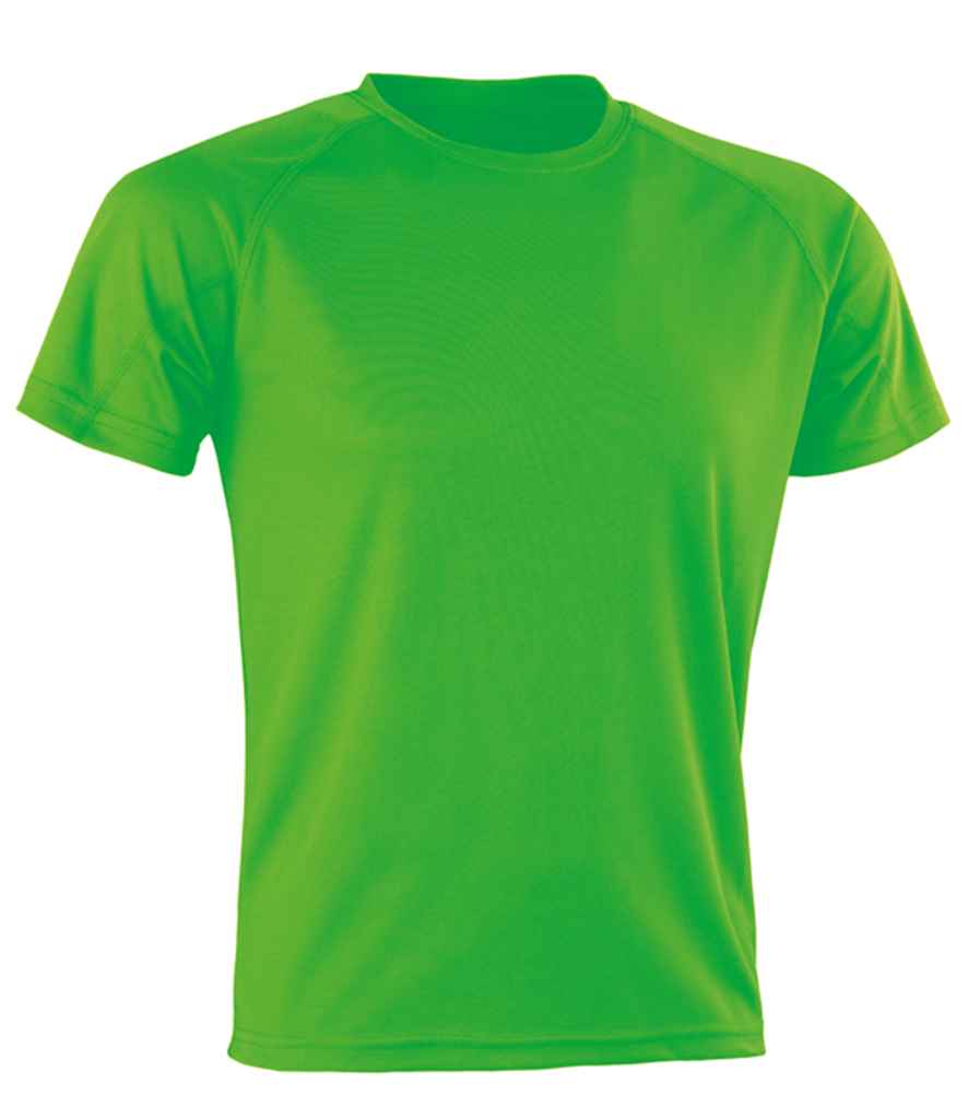 Spiro Spiro Impact Performance Aircool T-Shirt Flo Green