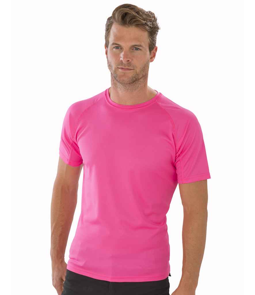 Spiro Spiro Impact Performance Aircool T-Shirt Flo Pink