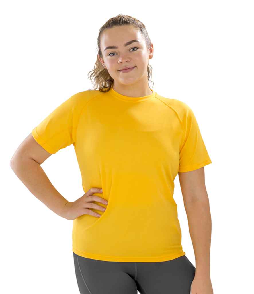 Spiro Spiro Impact Performance Aircool T-Shirt Gold