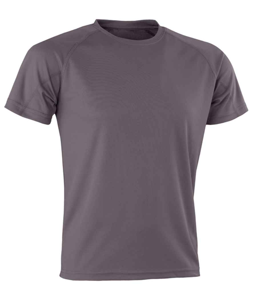Spiro Impact Performance Aircool T-Shirt in Grey