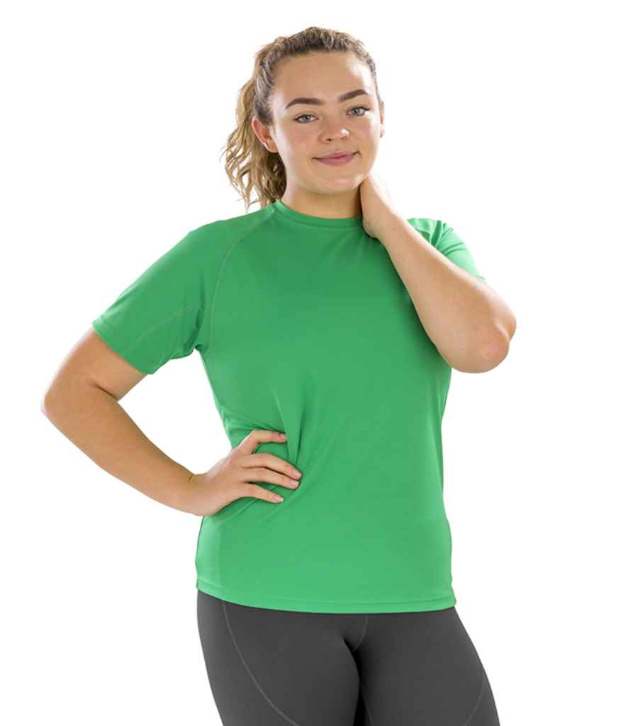 Spiro Spiro Impact Performance Aircool T-Shirt Irish Green