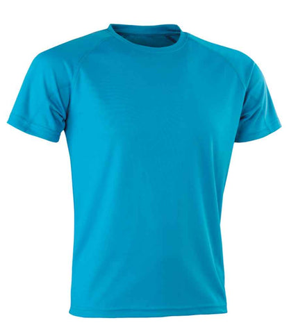 Spiro Impact Performance Aircool T-Shirt in Ocean Blue