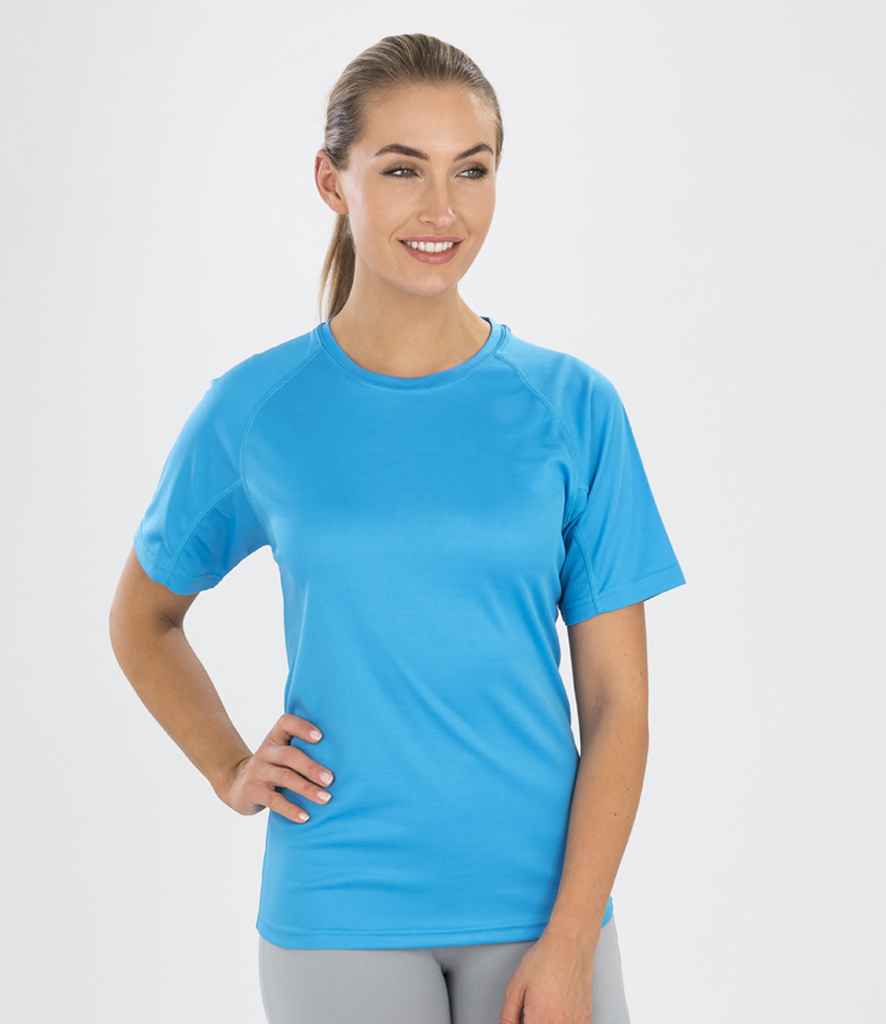 Spiro Spiro Impact Performance Aircool T-Shirt Ocean Blue
