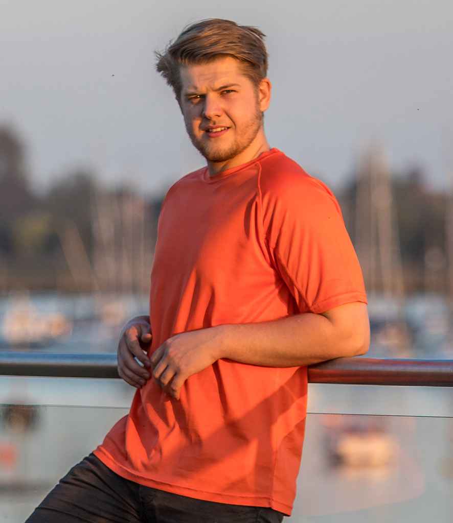 Spiro Spiro Impact Performance Aircool T-Shirt Orange