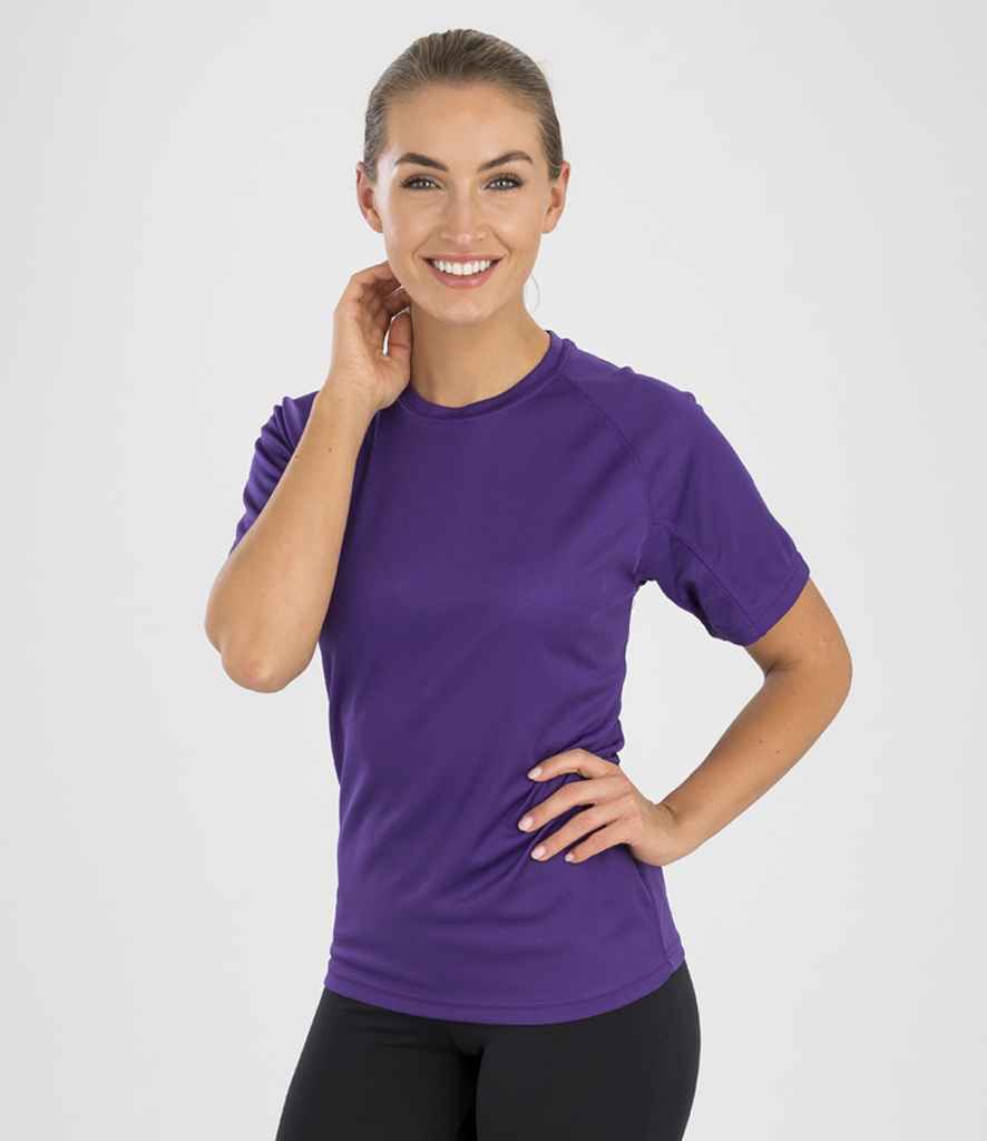 Spiro Spiro Impact Performance Aircool T-Shirt Purple