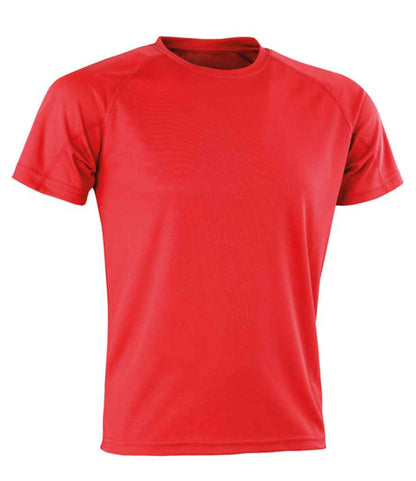 Spiro Impact Performance Aircool T-Shirt in Red