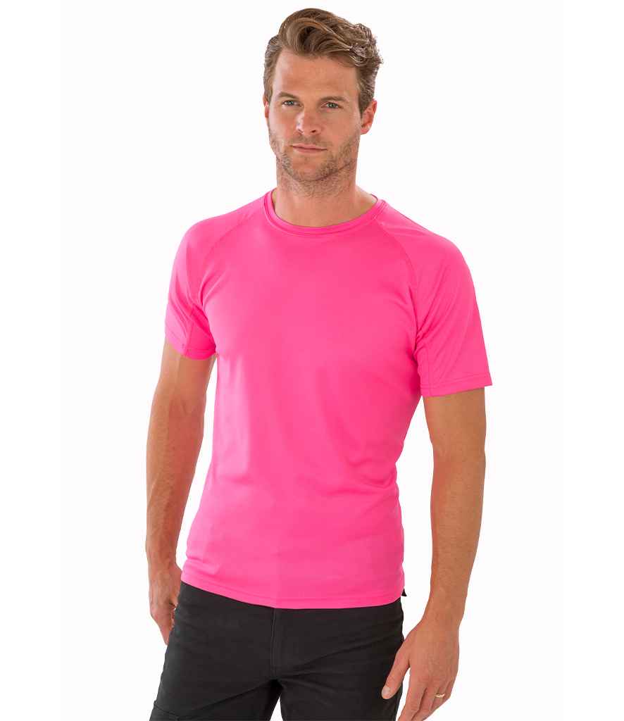 Spiro Spiro Impact Performance Aircool T-Shirt Super Pink