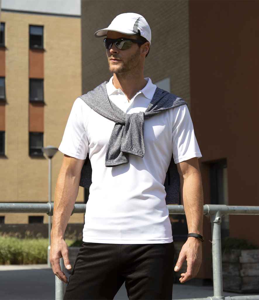Spiro Spiro Impact Performance Aircool T-Shirt White
