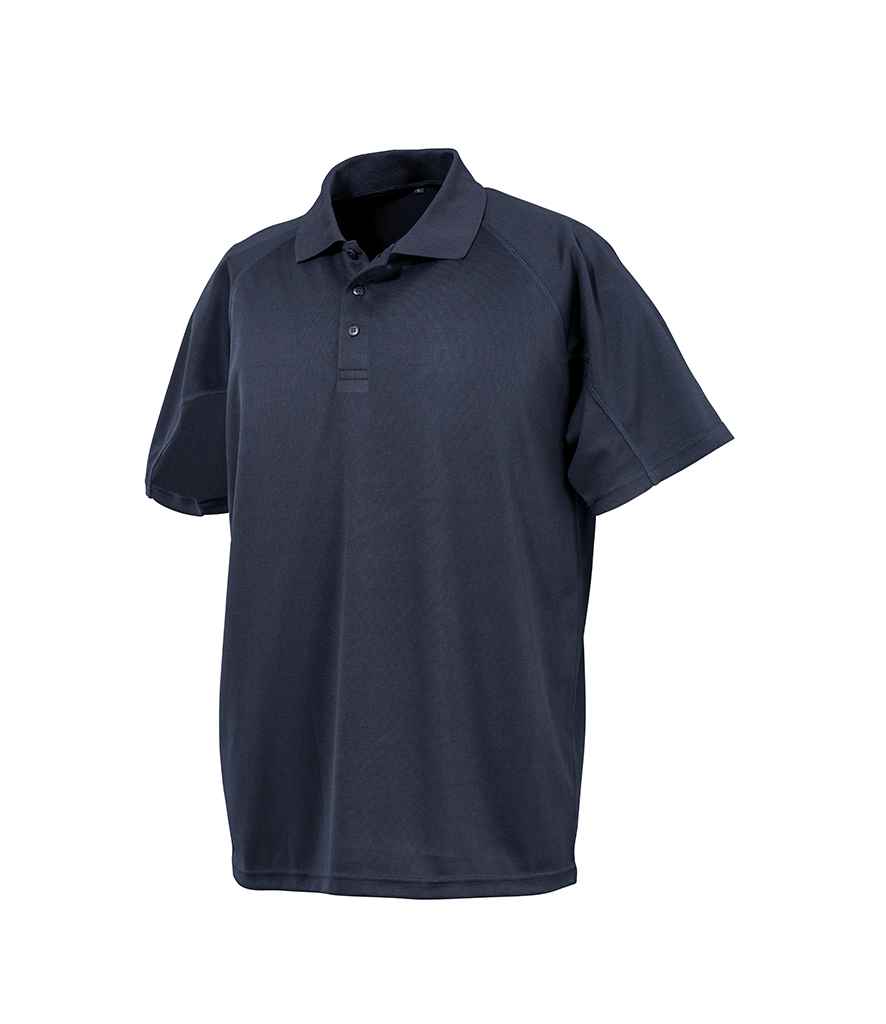Spiro Spiro Impact Performance Aircool Polo Shirt Navy