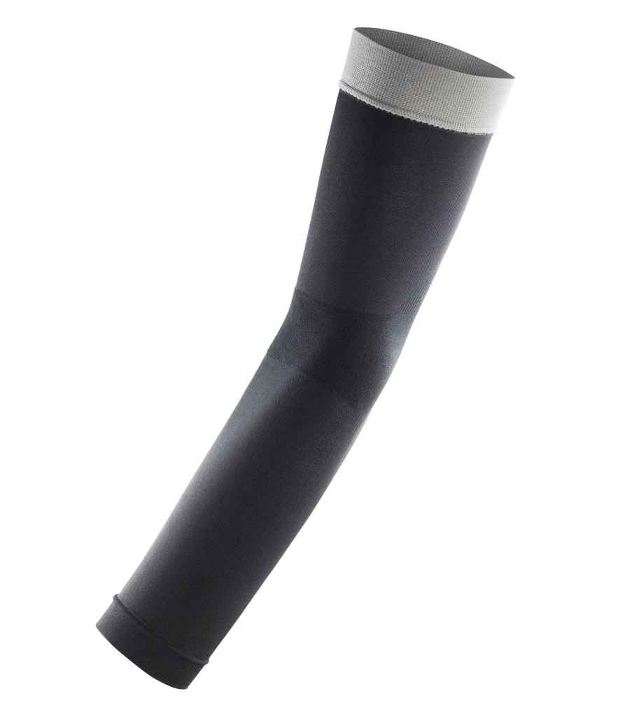 Spiro Compression Arm Sleeve in Black/Grey