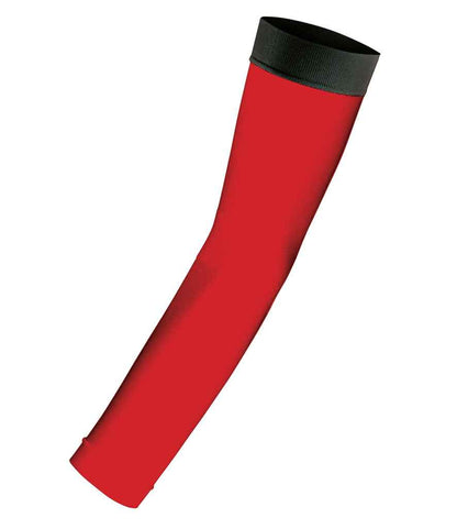 Spiro Compression Arm Sleeve in Red/Black