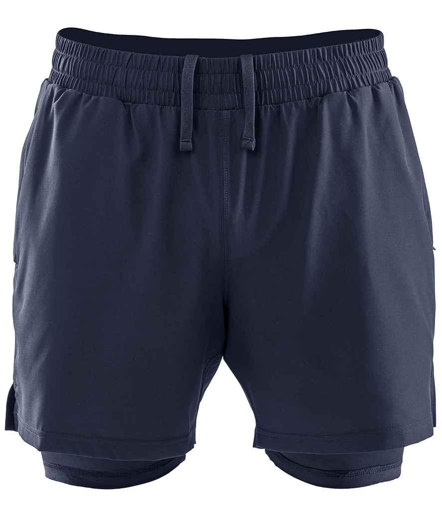 Spiro Recycled Mens Shorts in Navy