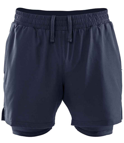 Spiro Recycled Mens Shorts in Navy