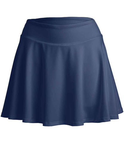 Spiro Ladies Recycled Fitness Skort in Navy