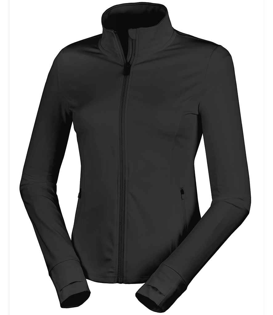 Spiro Spiro Ladies Recycled Fitness Jacket Black