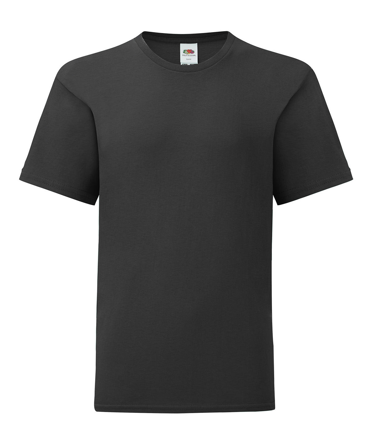 Fruit of the Loom Kids iconic 150 T Black