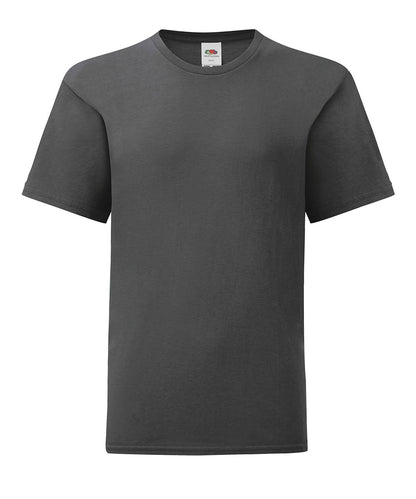Fruit of the Loom Kids iconic 150 T Light Graphite