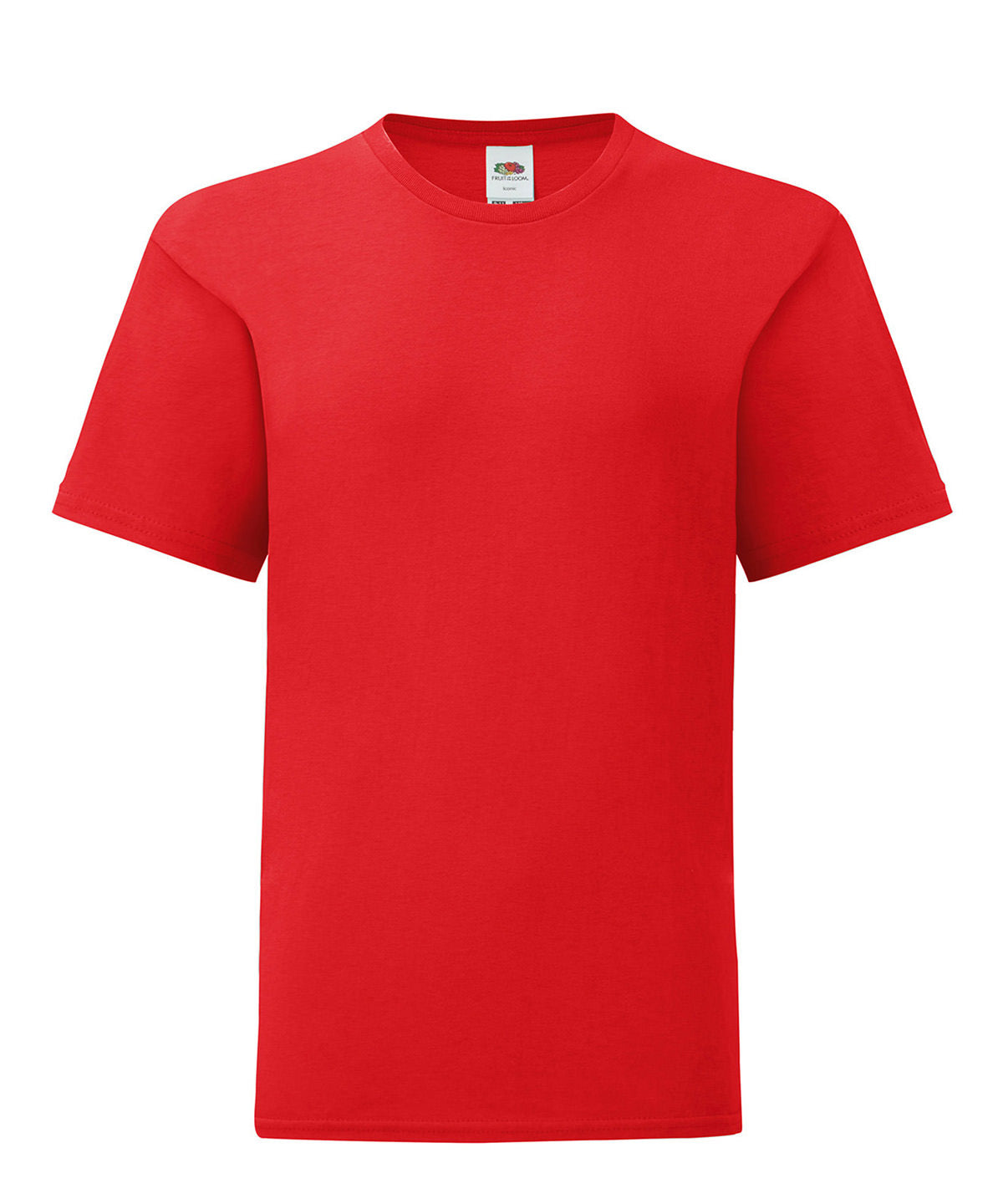Fruit of the Loom Kids iconic 150 T Red