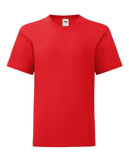 Fruit of the Loom Kids iconic 150 T Red