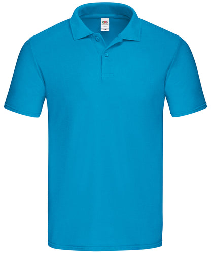 Fruit of the Loom Original polo Azure Blue