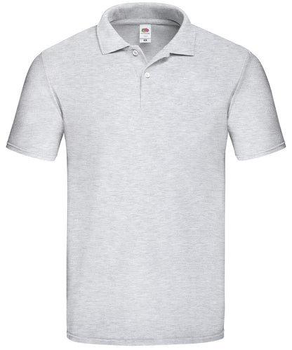 Fruit of the Loom Original polo Heather Grey