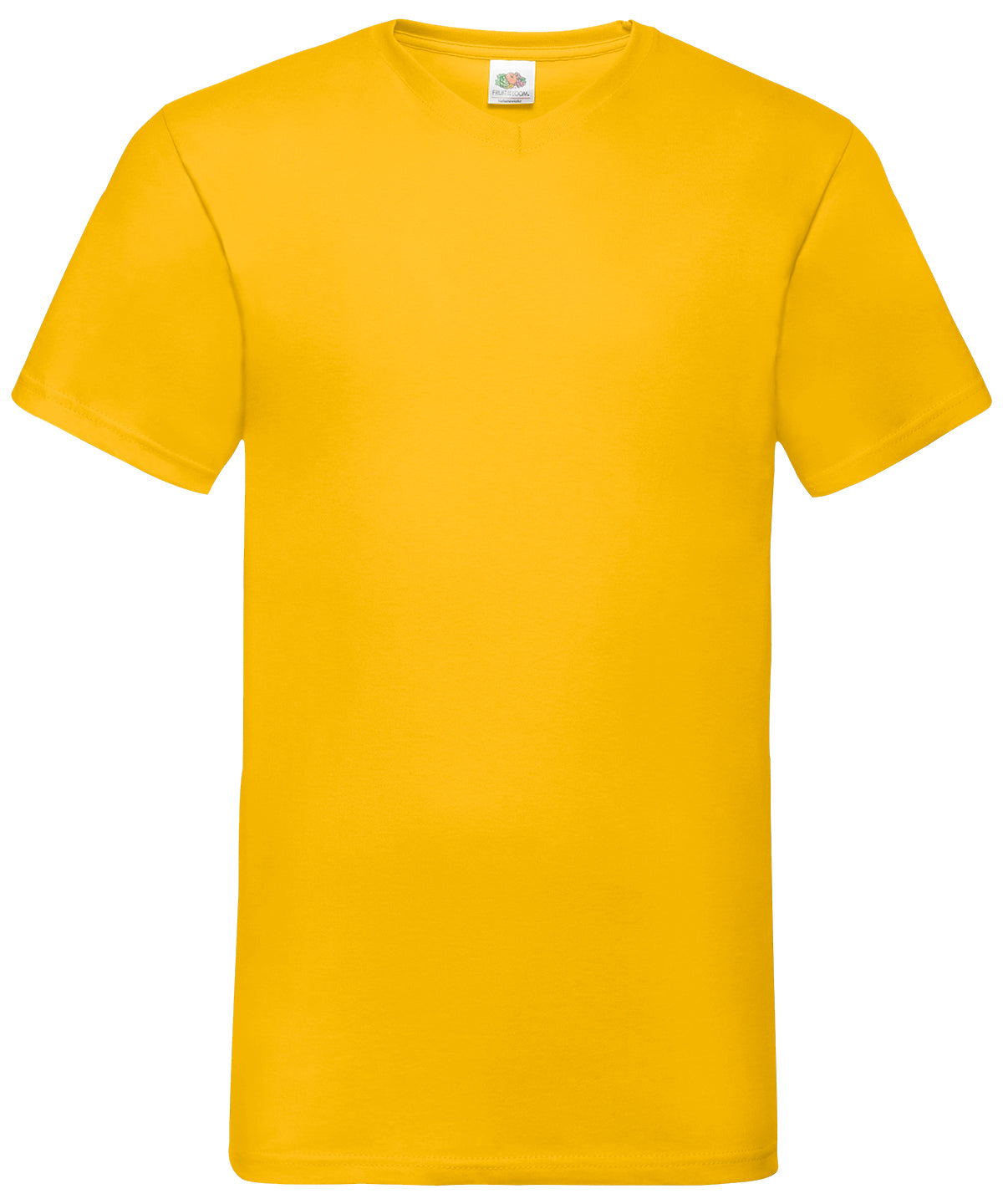Fruit of the Loom Valueweight v-neck T Sunflower