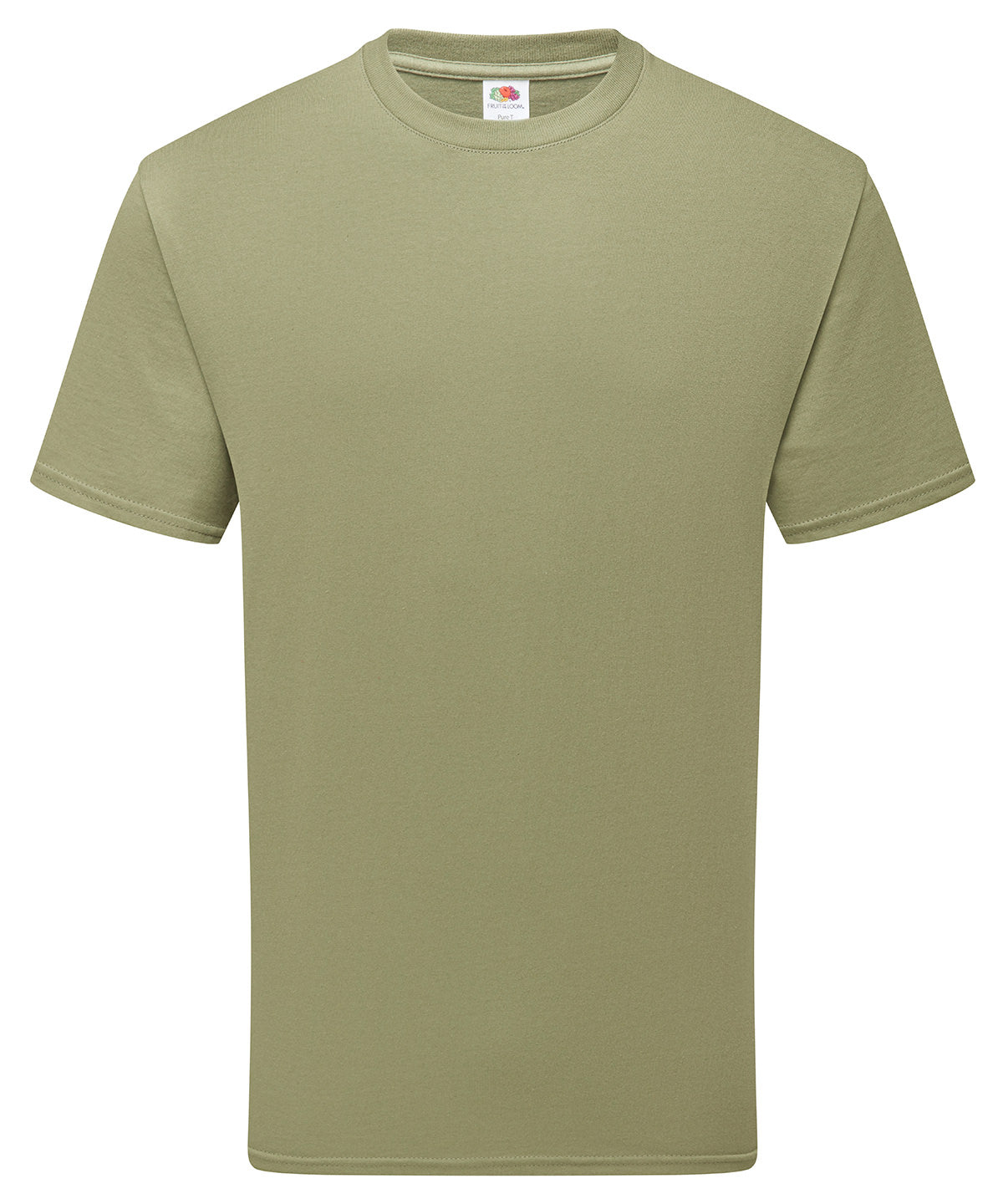 Fruit of the Loom Pure cotton T Classic Olive