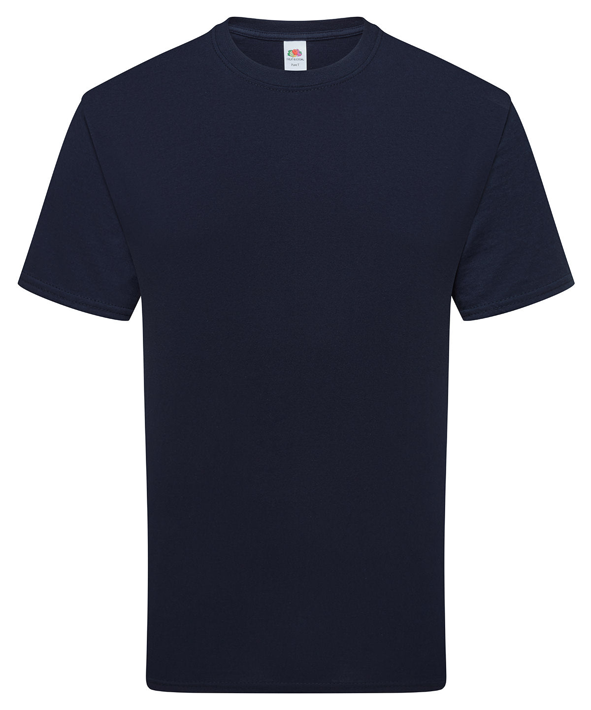 Fruit of the Loom Pure cotton T Deep Navy