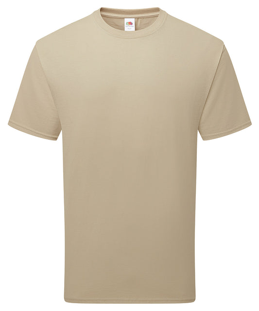 Fruit of the Loom Pure cotton T Desert Sand