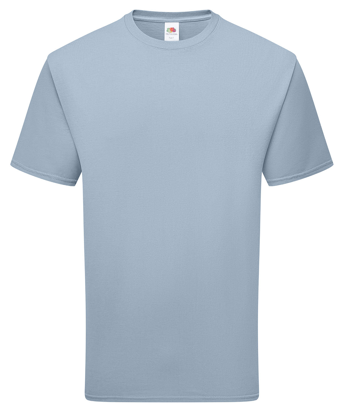 Fruit of the Loom Pure cotton T Mineral Blue