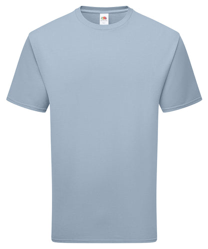 Fruit of the Loom Pure cotton T Mineral Blue