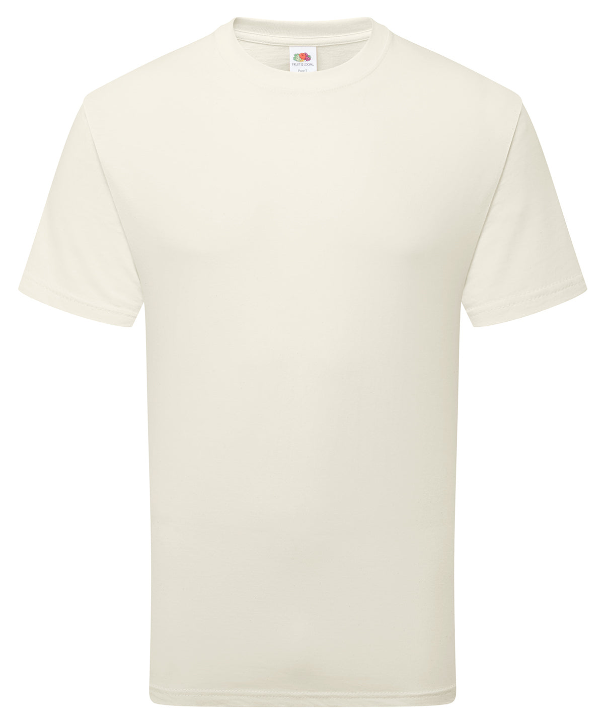 Fruit of the Loom Pure cotton T Natural