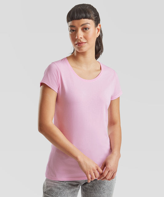 Fruit of the Loom Women's valueweight T Azure Blue