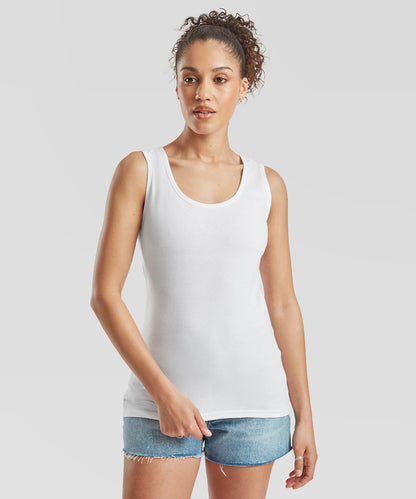 Fruit of the Loom Women's valueweight vest Black