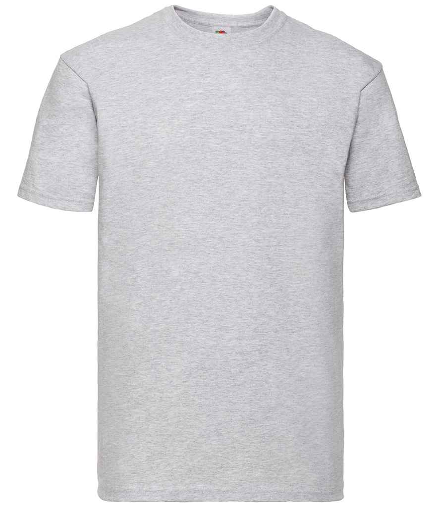Fruit of the Loom Super Premium T-Shirt in Heather Grey