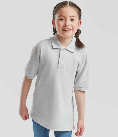 Fruit of the Loom Kids Poly/Cotton Piqué Polo Shirt