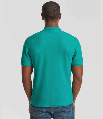 Fruit of the Loom Fruit of the Loom Poly/Cotton Piqué Polo Shirt Emerald