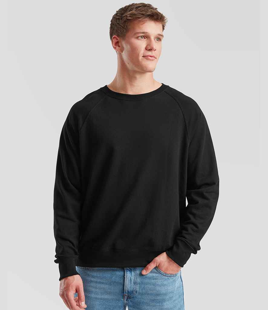 Fruit of the Loom Lightweight Raglan Sweatshirt