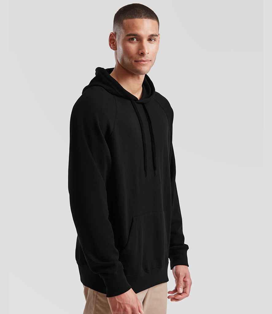 Fruit of the Loom Lightweight Hooded Sweatshirt - model image
