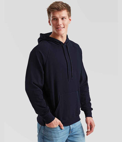 Fruit of the Loom Fruit of the Loom Lightweight Hooded Sweatshirt Deep Navy