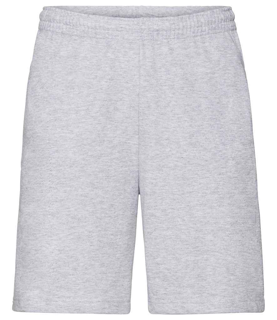 Fruit of the Loom Lightweight Shorts in Heather Grey