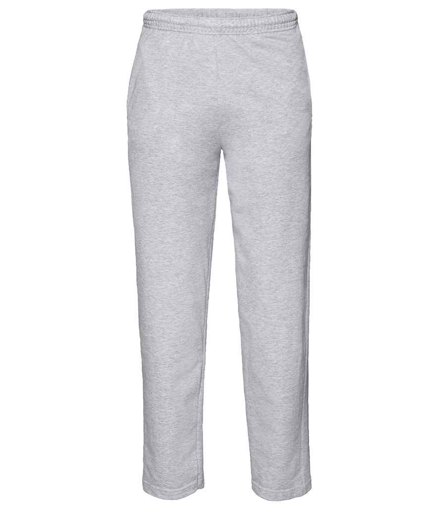 Fruit of the Loom Lightweight Jog Pants in Heather Grey