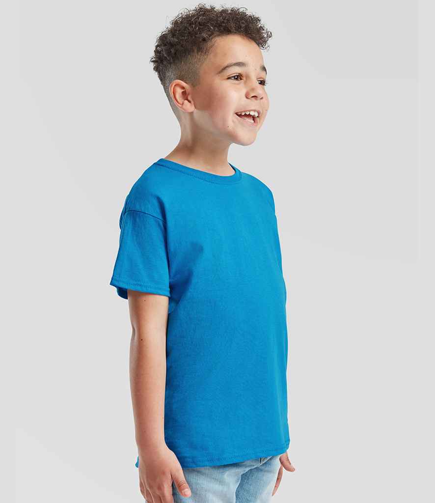 Fruit of the Loom Fruit of the Loom Kids Original T-Shirt Azure