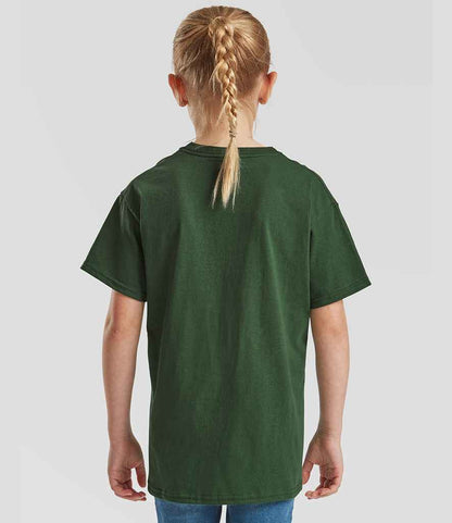 Fruit of the Loom Fruit of the Loom Kids Original T-Shirt Bottle Green