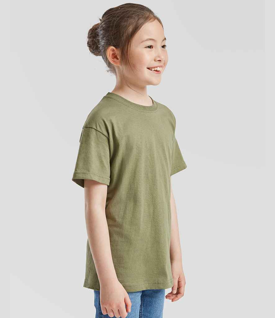 Fruit of the Loom Fruit of the Loom Kids Original T-Shirt Classic Olive