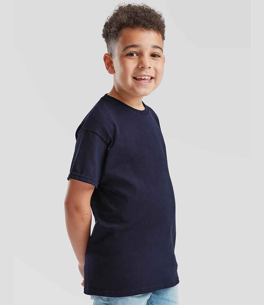 Fruit of the Loom Fruit of the Loom Kids Original T-Shirt Deep Navy