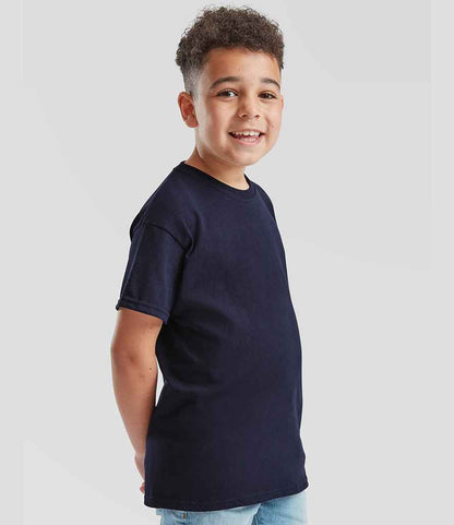 Fruit of the Loom Fruit of the Loom Kids Original T-Shirt Deep Navy